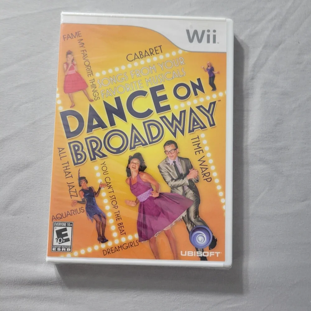Dance On Broadway Nintendo Wii 2010 New Sealed